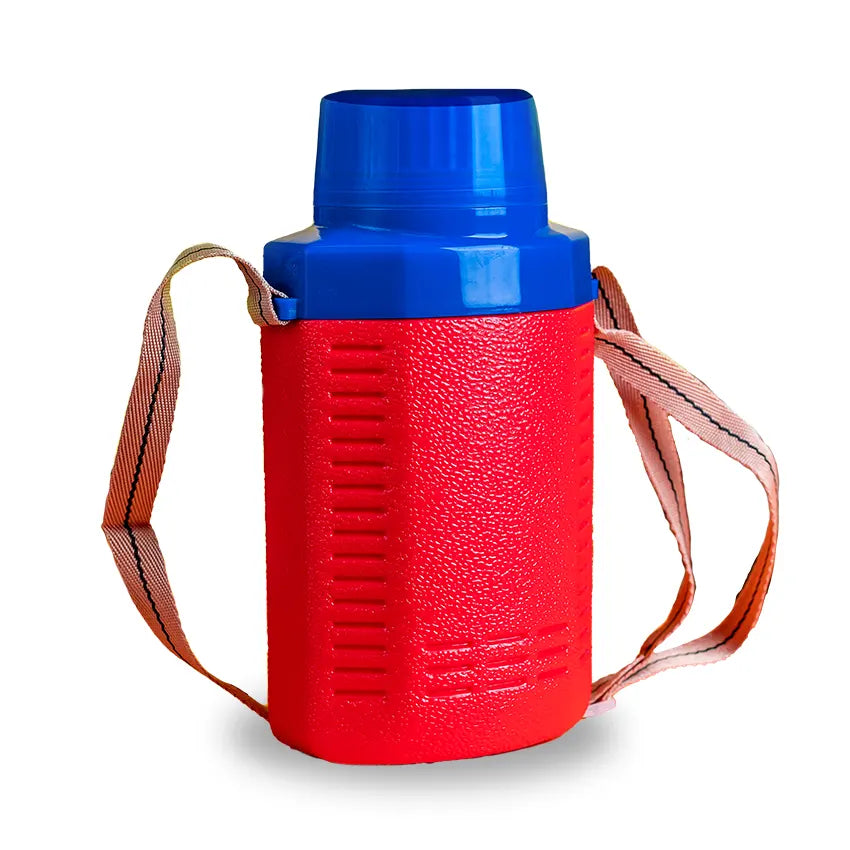 Tiger Water Bottle Large - (1600ml) Leak-Resistant Water Bottle - Portable BPA-Free Hydration Bottle for School, Gym & Daily Use - Grey Blue