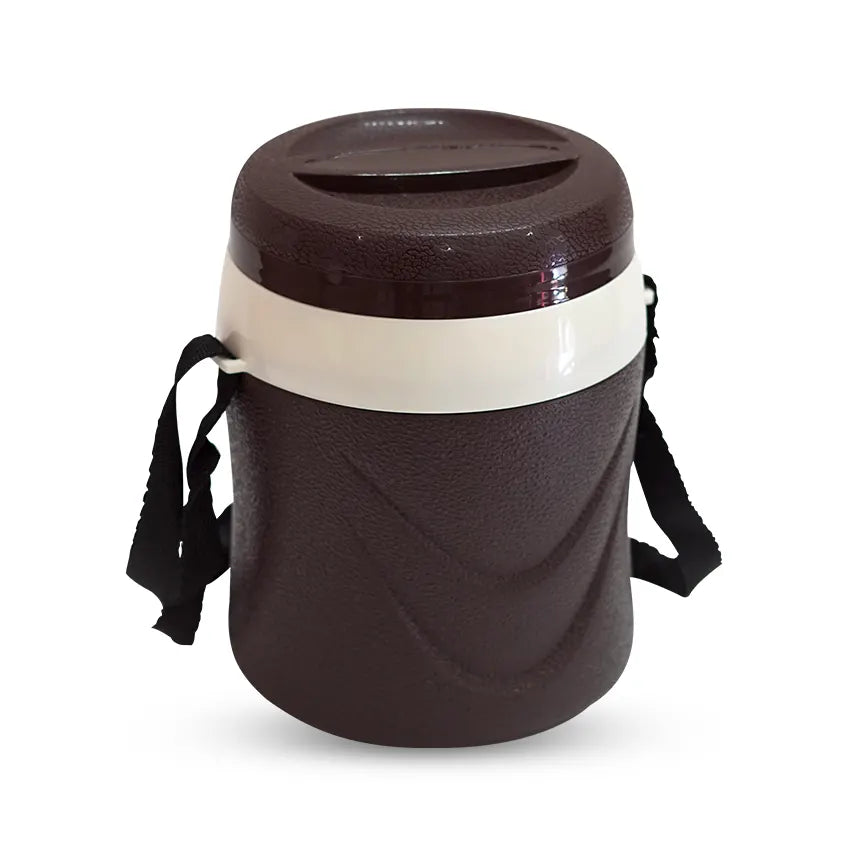 Riwayat Lunch Carrier Kids Lunch Box - Compact Food Carrier for School, Snacks & Daily Meal Packing - Brown
