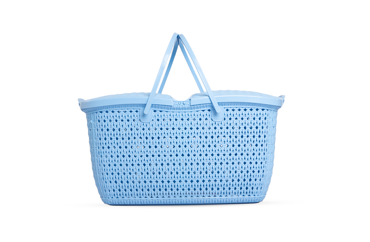 Plastic Picnic Basket | Outdoor Food Storage & Carry Basket - Malik Mart P184