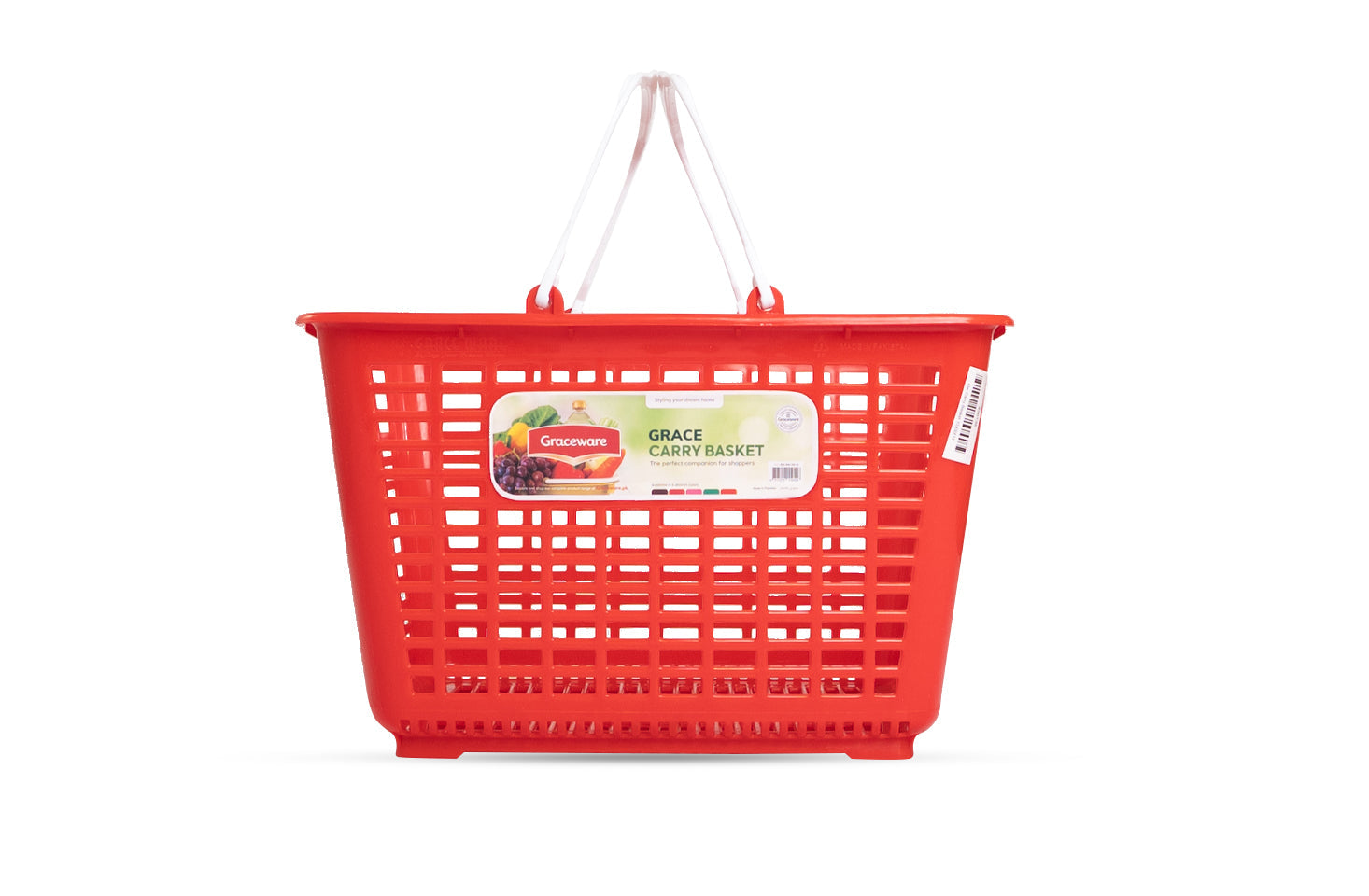Plastic Carry Basket | Multipurpose Shopping & Storage Basket - Malik Mart P183