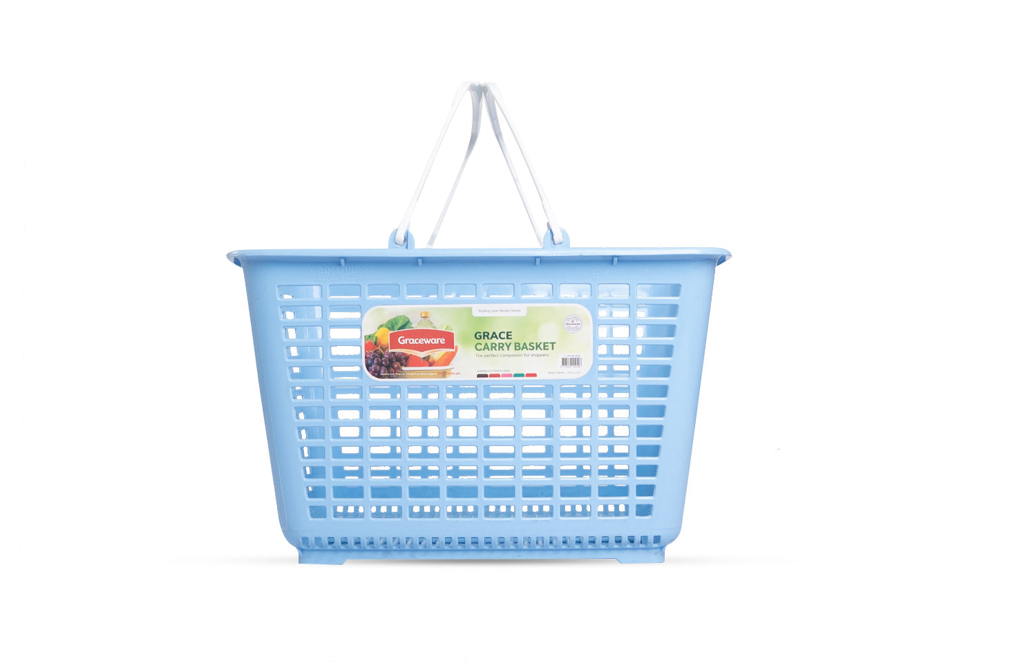 Plastic Carry Basket | Multipurpose Shopping & Storage Basket - Malik Mart P183