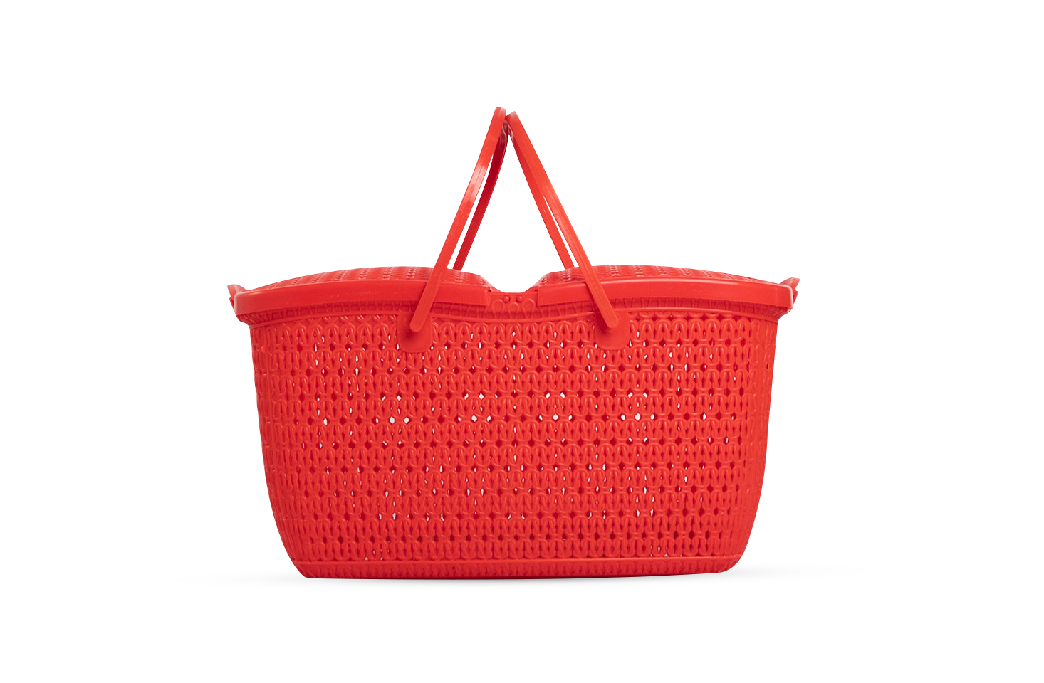 Plastic Picnic Basket | Outdoor Food Storage & Carry Basket - Malik Mart P184