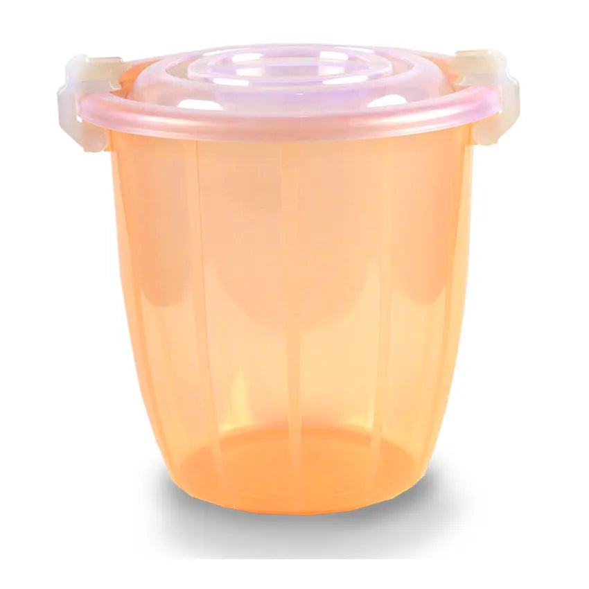 Opal Food Storage Container Large Pack of 2 - (16Litre) Transparent Airtight Food Storage Container - BPA-Free Kitchen Organizer Box for Fresh Food & Pantry Storage - Purple