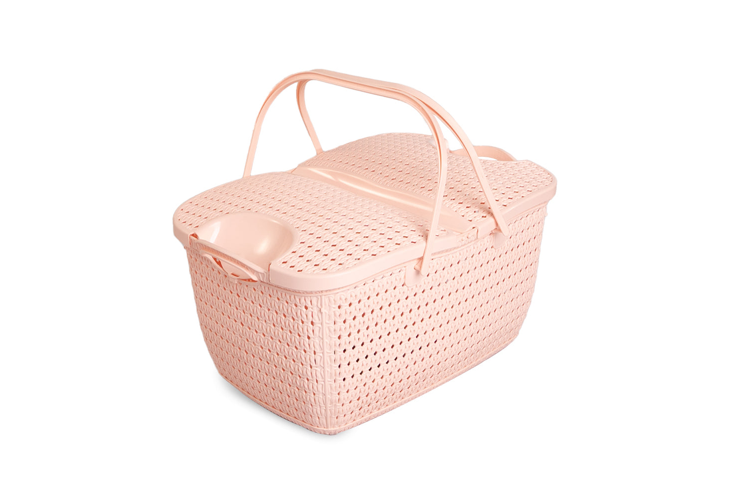 Plastic Picnic Basket | Outdoor Food Storage & Carry Basket - Malik Mart P184