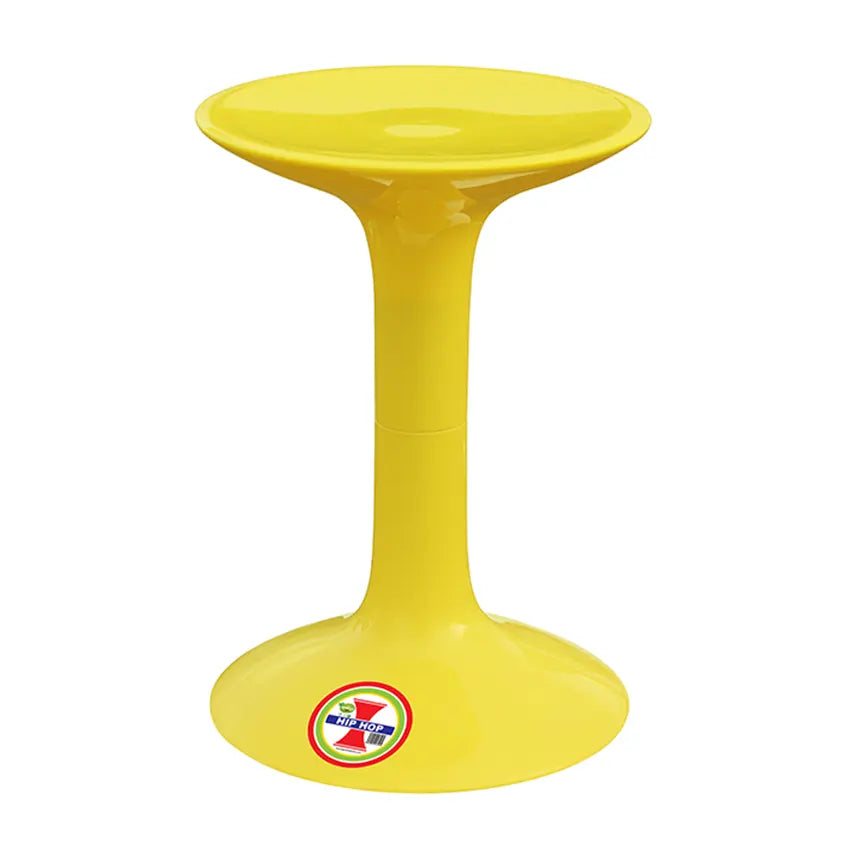 Hip Hop Stool Durable Kids Stool Set - Lightweight Multipurpose Seating for Home, Study & Play Area - Orange