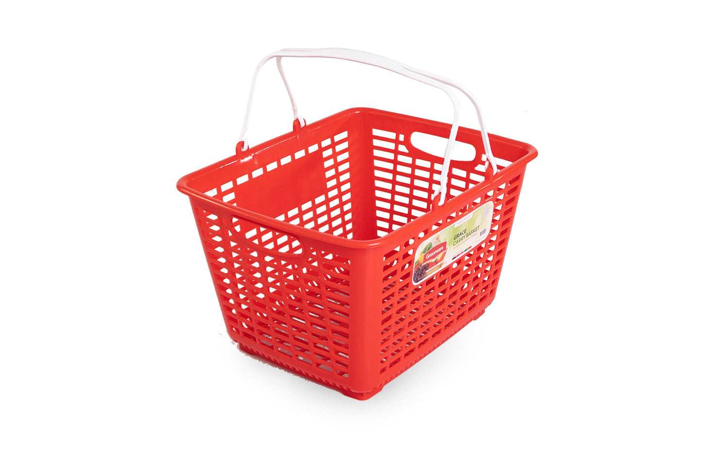 Plastic Carry Basket | Multipurpose Shopping & Storage Basket - Malik Mart P183