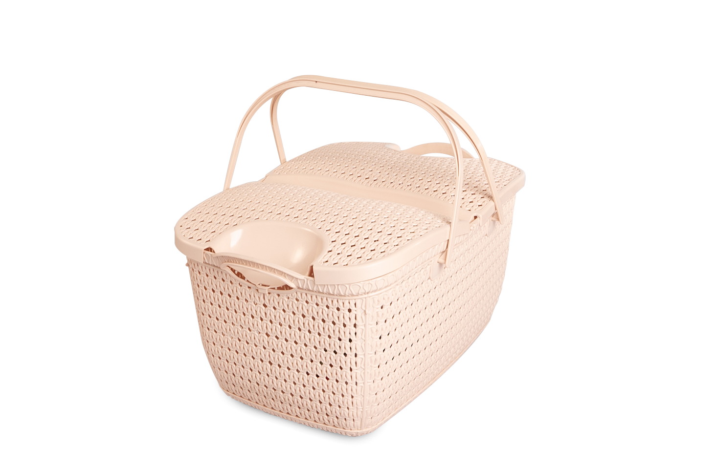 Plastic Picnic Basket | Outdoor Food Storage & Carry Basket - Malik Mart P184