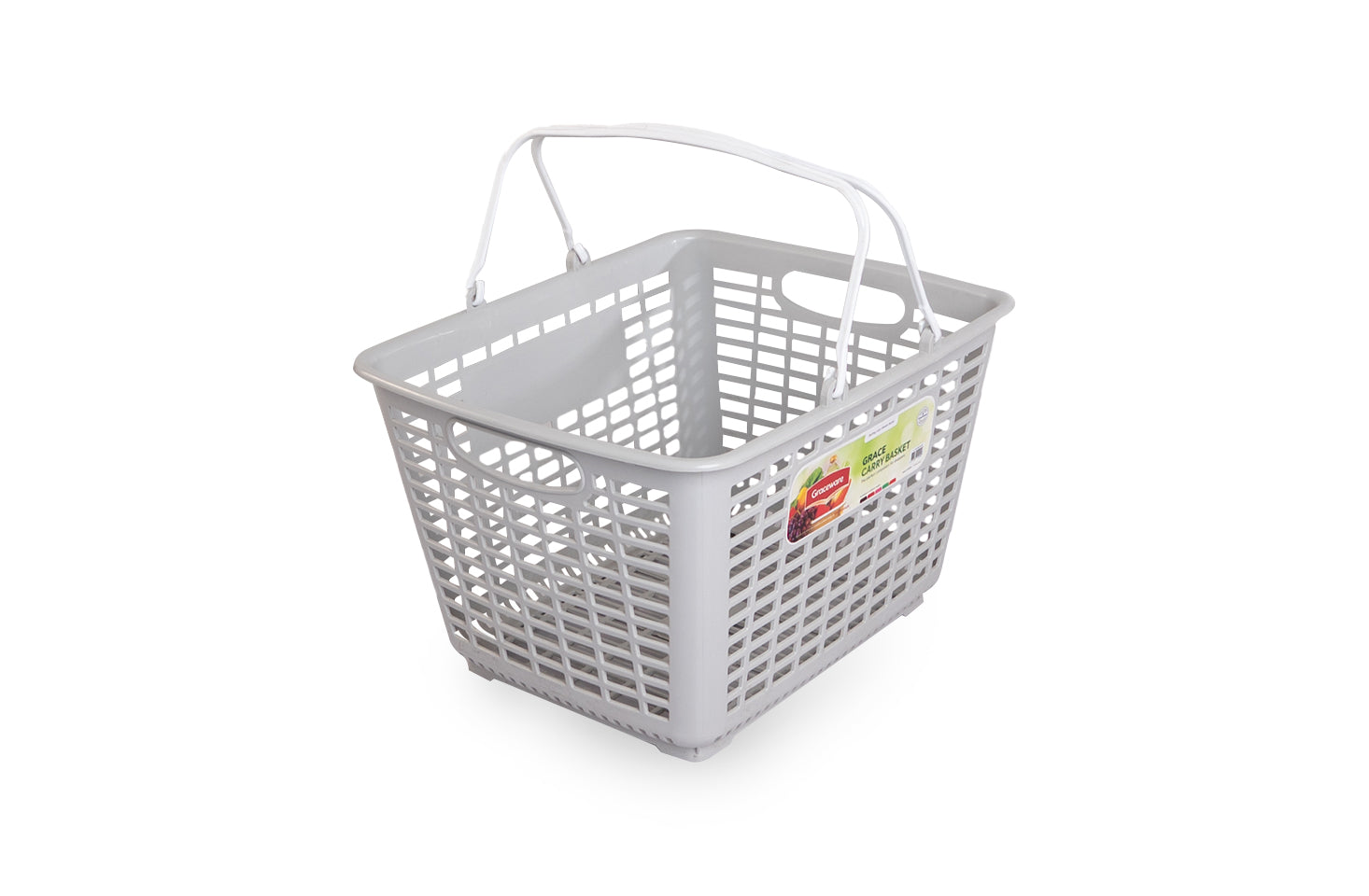 Plastic Carry Basket | Multipurpose Shopping & Storage Basket - Malik Mart P183