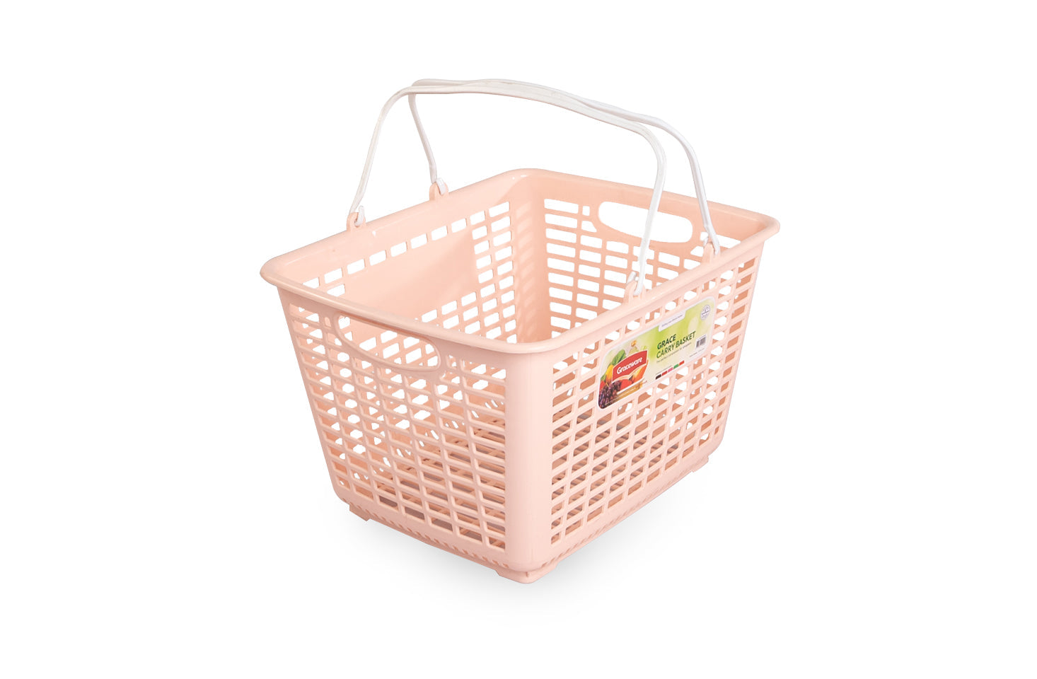 Plastic Carry Basket | Multipurpose Shopping & Storage Basket - Malik Mart P183