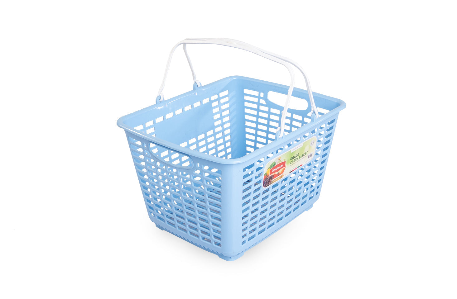 Plastic Carry Basket | Multipurpose Shopping & Storage Basket - Malik Mart P183