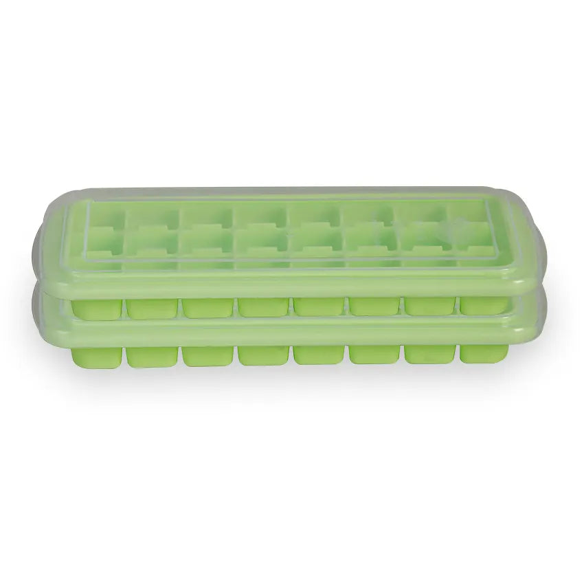 Bubble Ice Cube Tray Compartment Serving Tray - Elegant Dry Fruit, Snacks & Dessert Tray for Home Serving - L.Blue