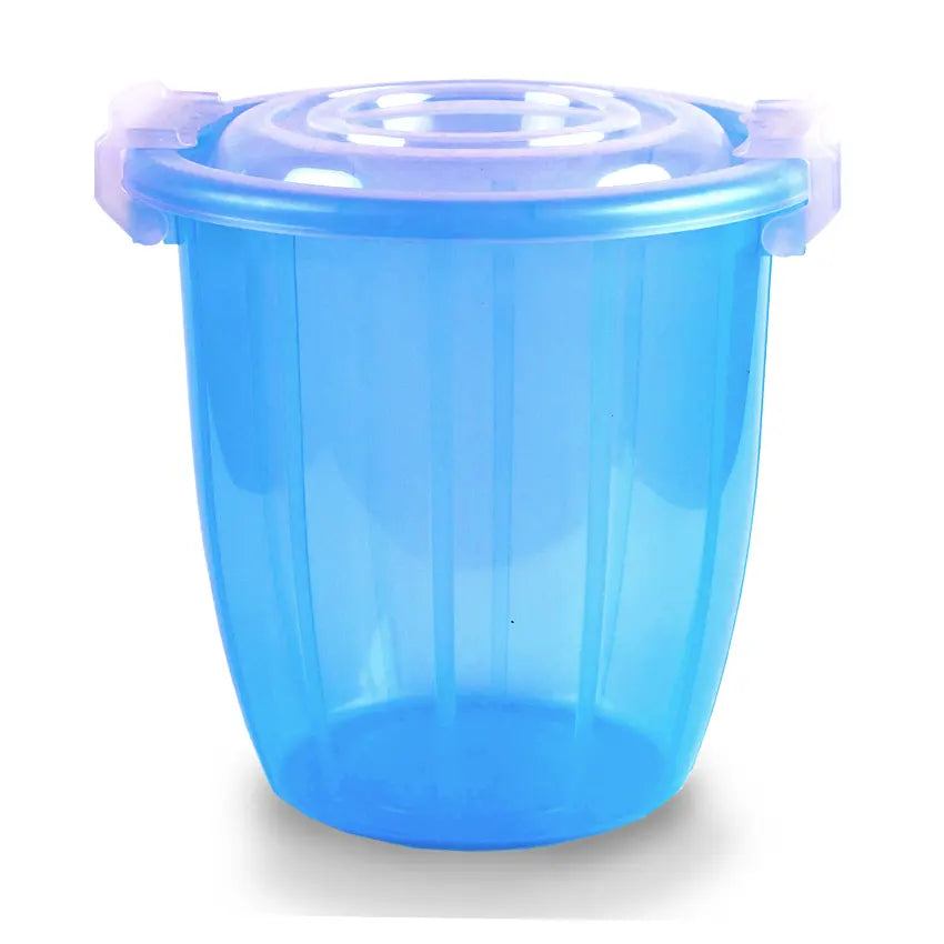 Opal Food Storage Container XL Pack of 2 - (24Litre) Transparent Airtight Food Storage Container - BPA-Free Kitchen Organizer Box for Fresh Food & Pantry Storage - Red
