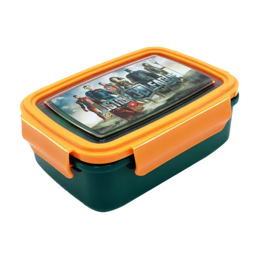 Jimmy Lunch Box Model 2 - Kids School Lunch Box with Spork, Hand Carry Design and Fresh Food Storage