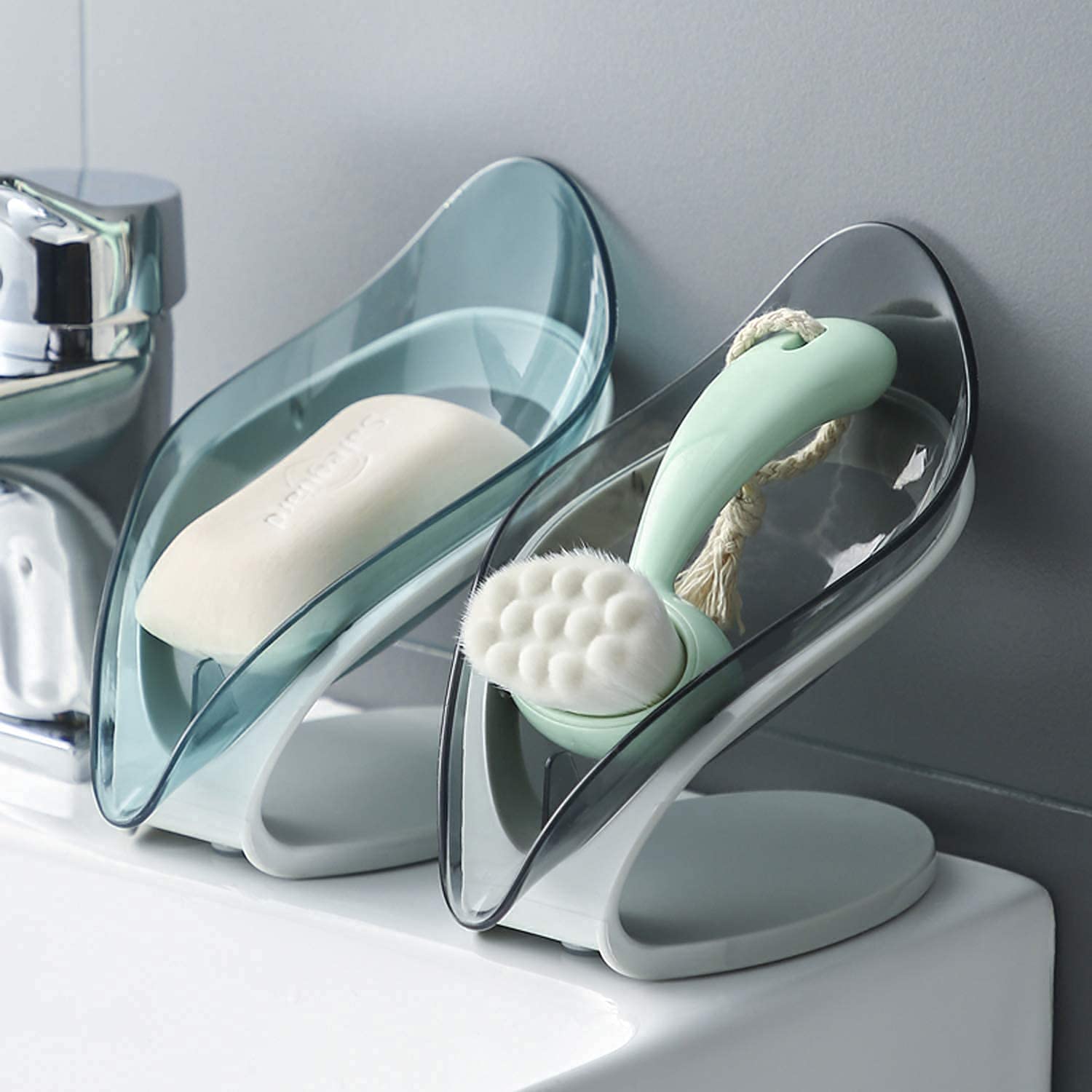Leaf Shape Self Draining Soap Holder