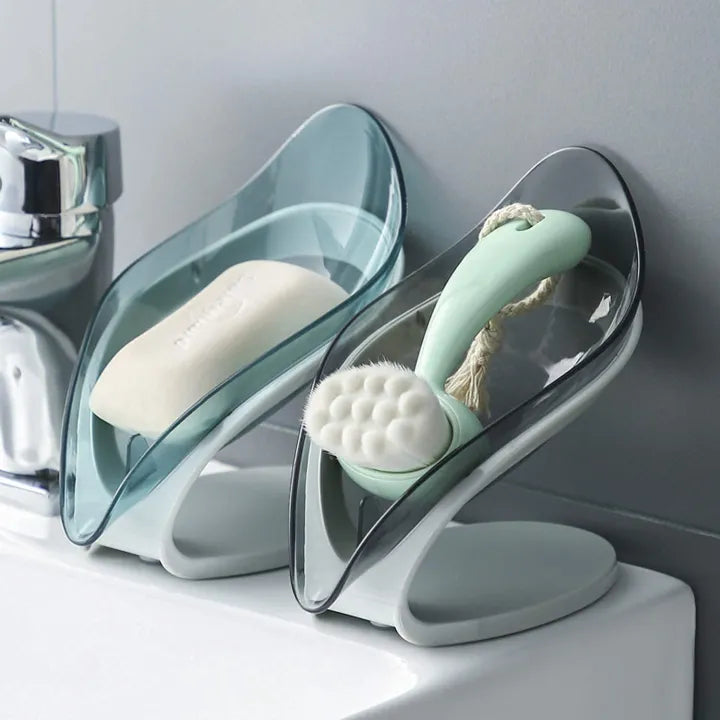 Leaf Shape Self Draining Soap Holder