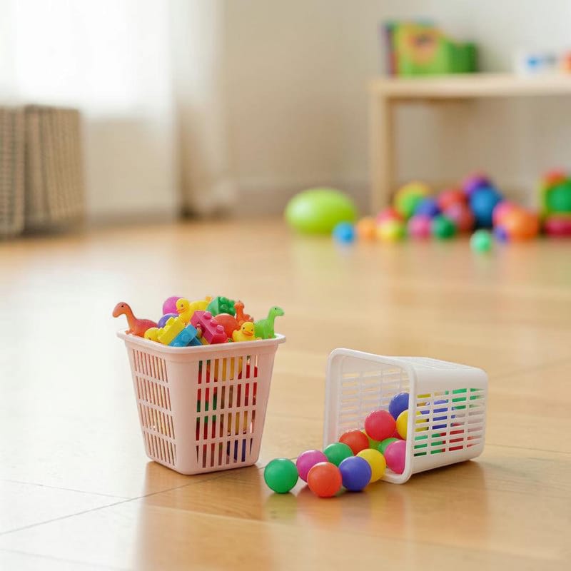 Multipurpose Mini Organizer Basket for Kitchen Bathroom and Office Storage