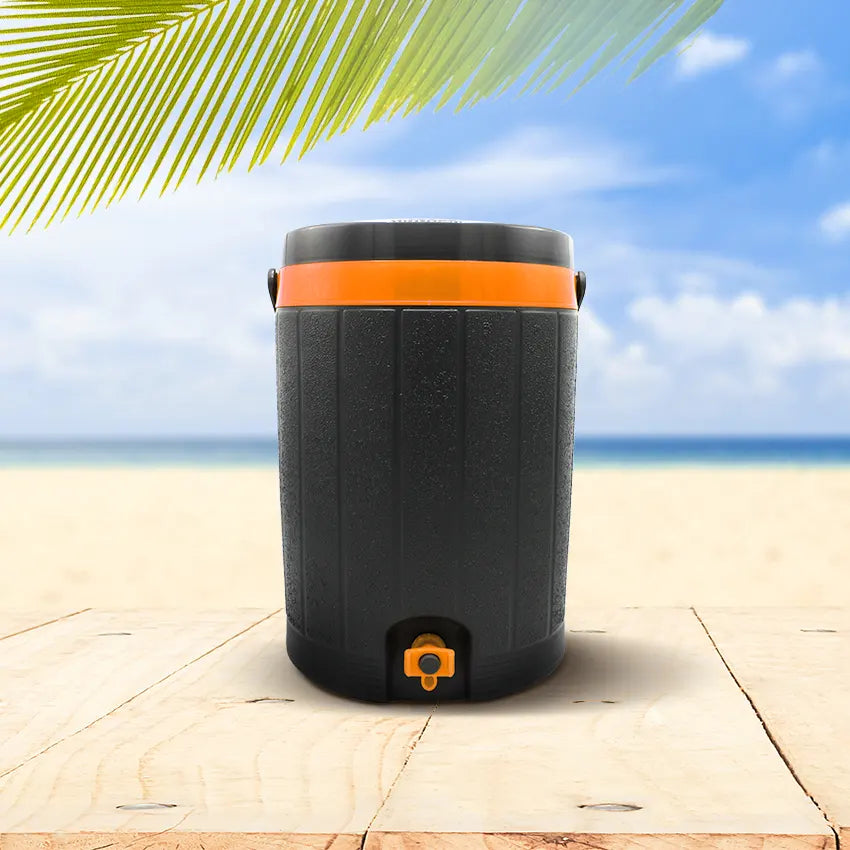 Alpha Cooler - (10Litre) Insulated Portable Water Cooler - BPA-Free Drink Storage for Home, Picnic & Outdoor Use - Green