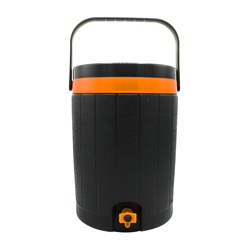 Alpha Cooler - (14Litre) Insulated Portable Water Cooler - BPA-Free Drink Storage for Home, Picnic & Outdoor Use - Grey Green