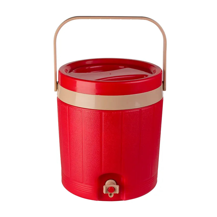 Alpha Cooler Model 2 - (7Litre) Insulated Portable Water Cooler - BPA-Free Drink Storage for Home, Picnic & Outdoor Use - Orange