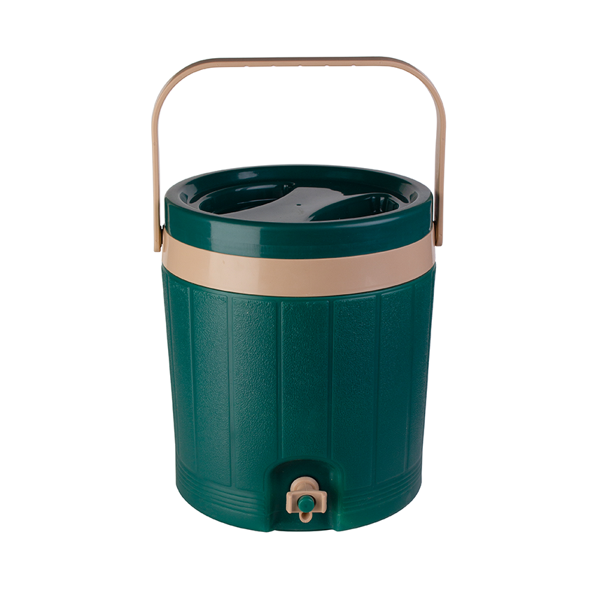 Alpha Cooler - (14Litre) Insulated Portable Water Cooler - BPA-Free Drink Storage for Home, Picnic & Outdoor Use - Orange