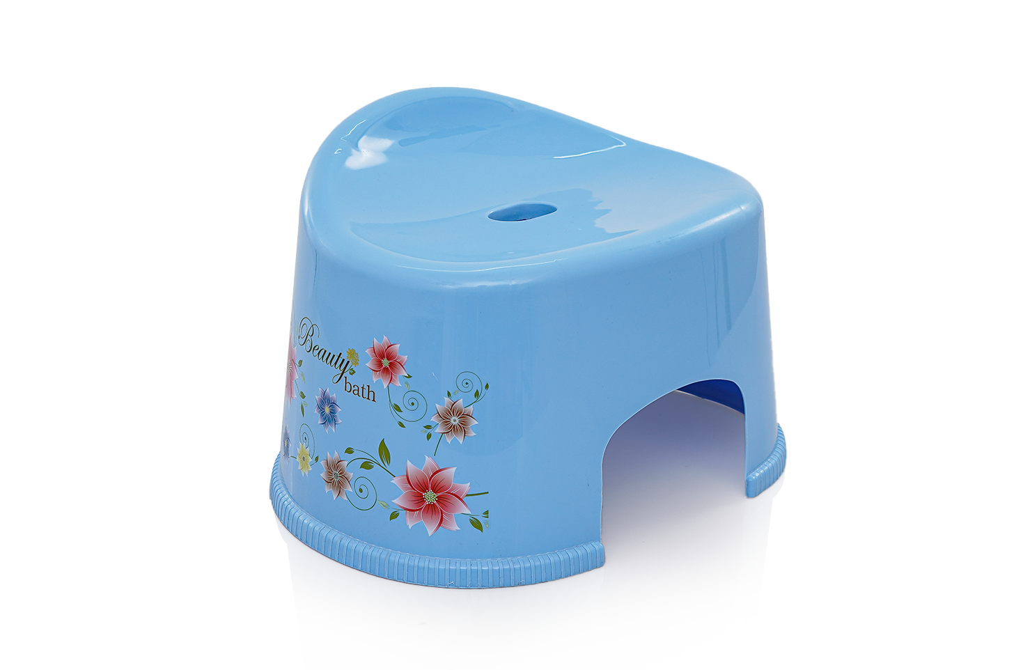 Beauty Plastic Bath Set Blue | Complete Bathroom Accessories Set - Malik Mart P158