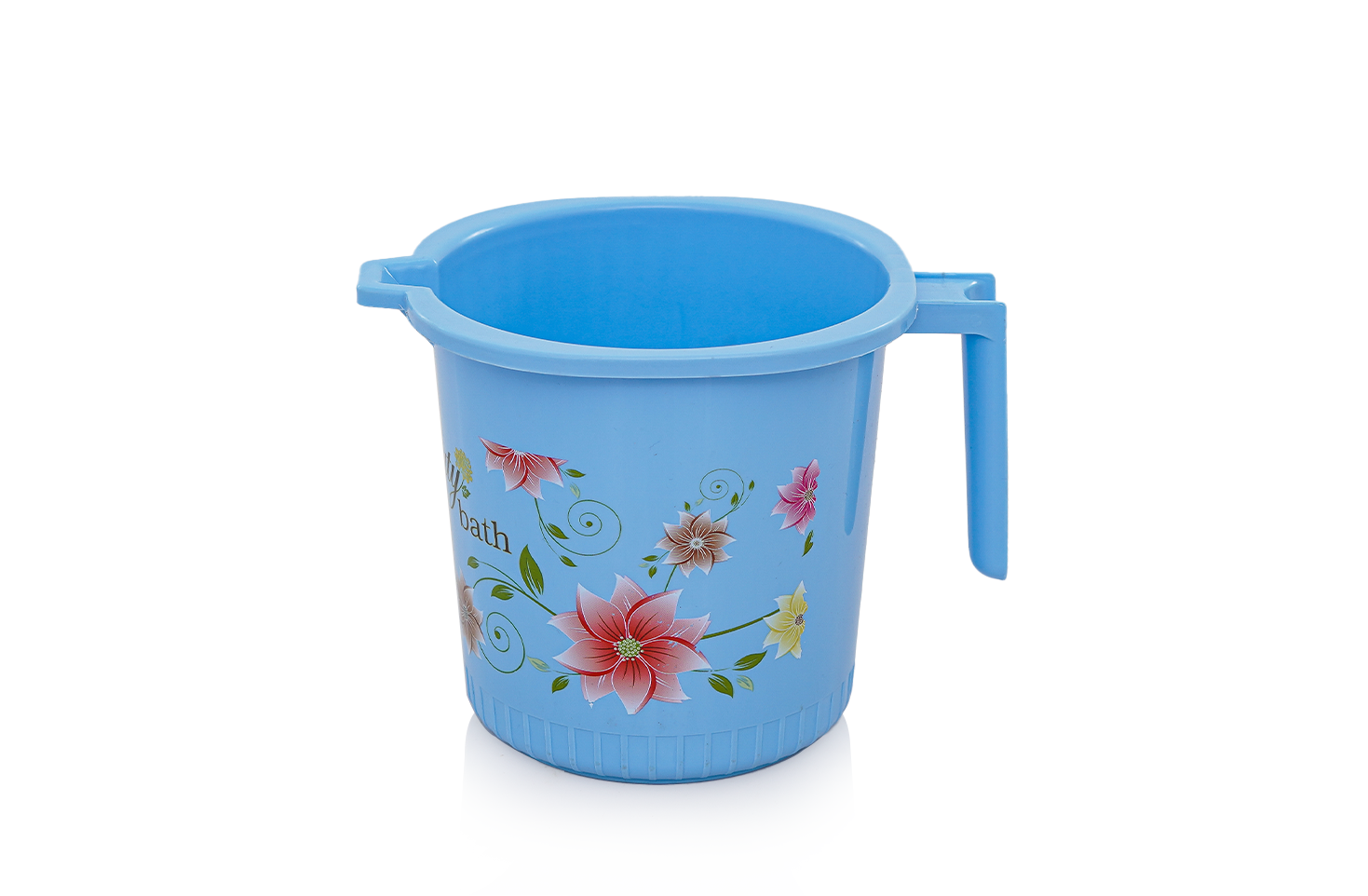 Beauty Plastic Bath Set Blue | Complete Bathroom Accessories Set - Malik Mart P158