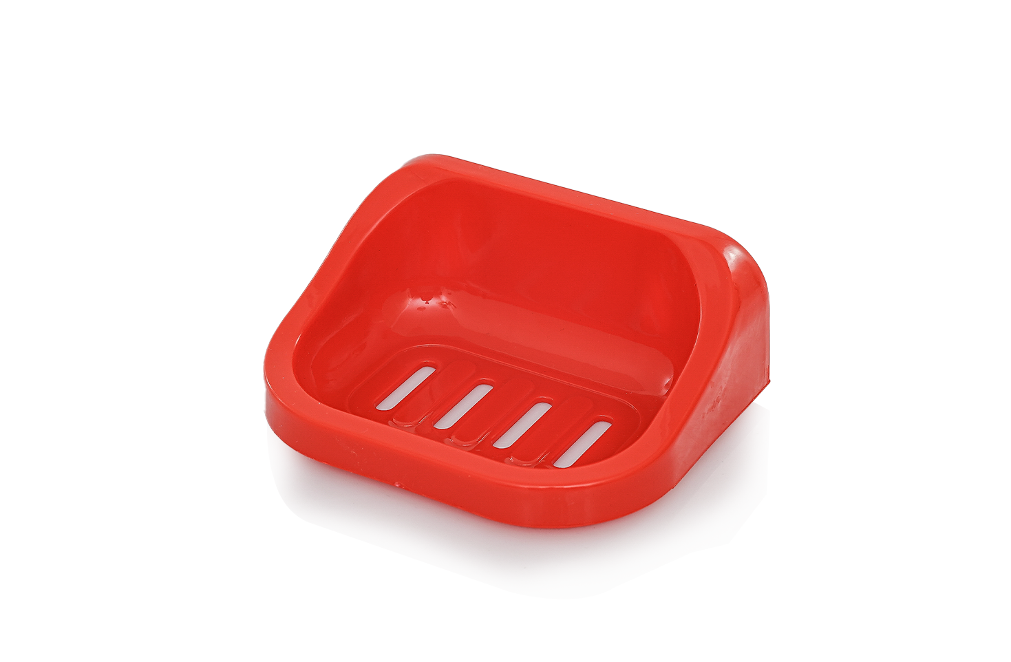 Beauty Plastic Bath Set Red | Complete Bathroom Accessories Set - Malik Mart P160