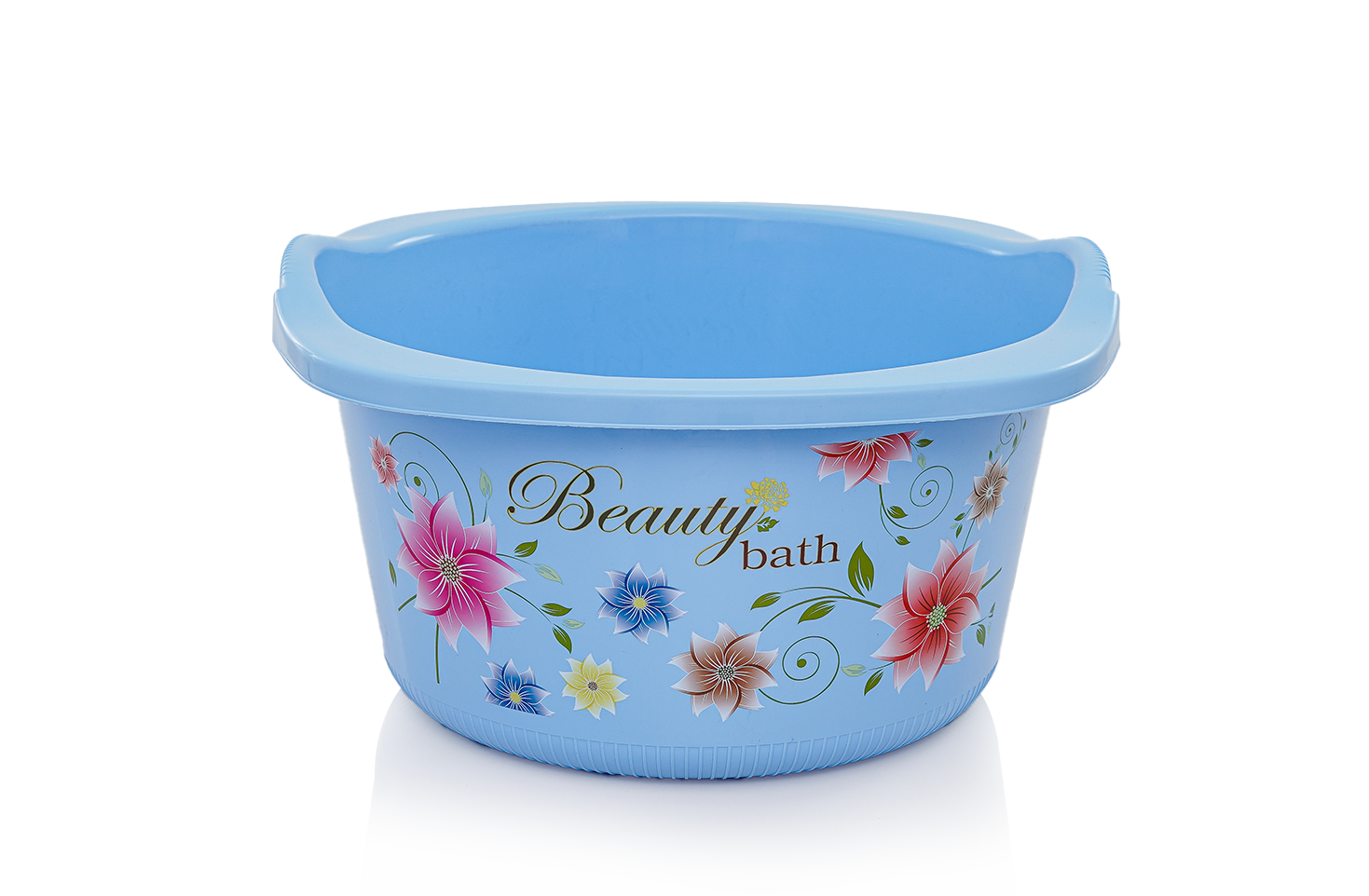 Beauty Plastic Bath Set Blue | Complete Bathroom Accessories Set - Malik Mart P158