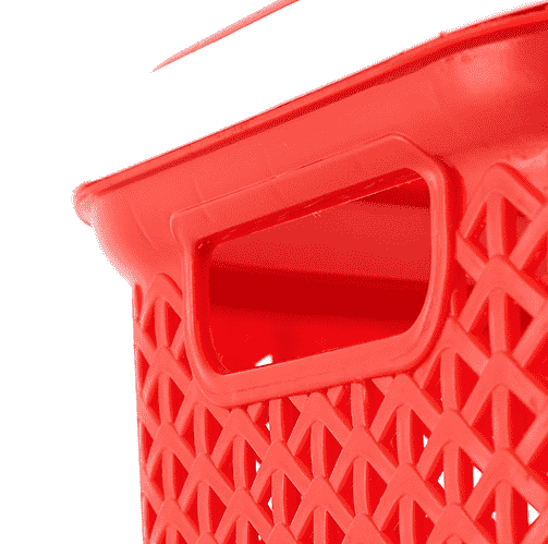 Grace Plastic Laundry Basket | Clothes Storage & Laundry Organizer - Assorted - Malik Mart P198