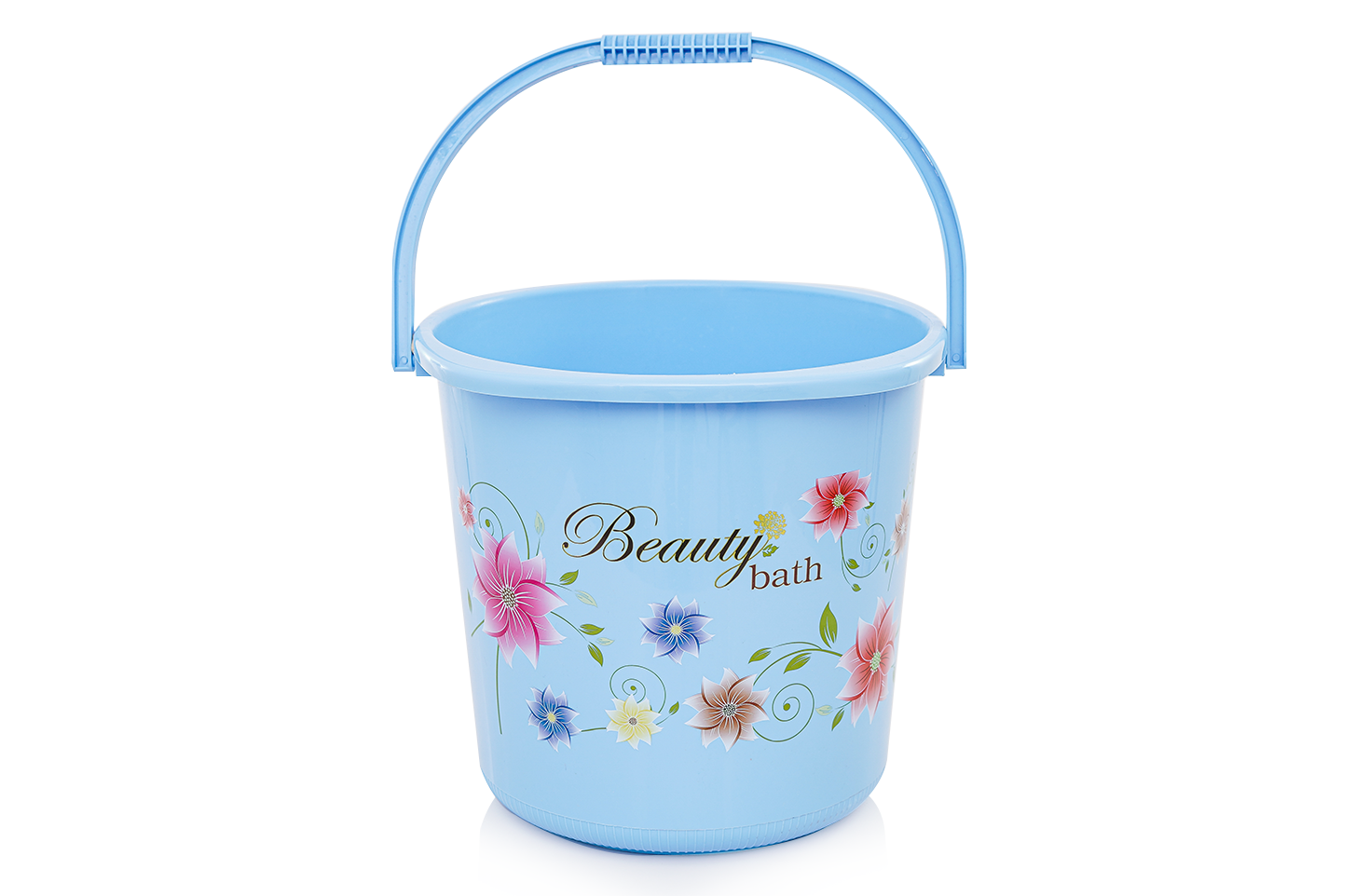 Beauty Plastic Bath Set Blue | Complete Bathroom Accessories Set - Malik Mart P158