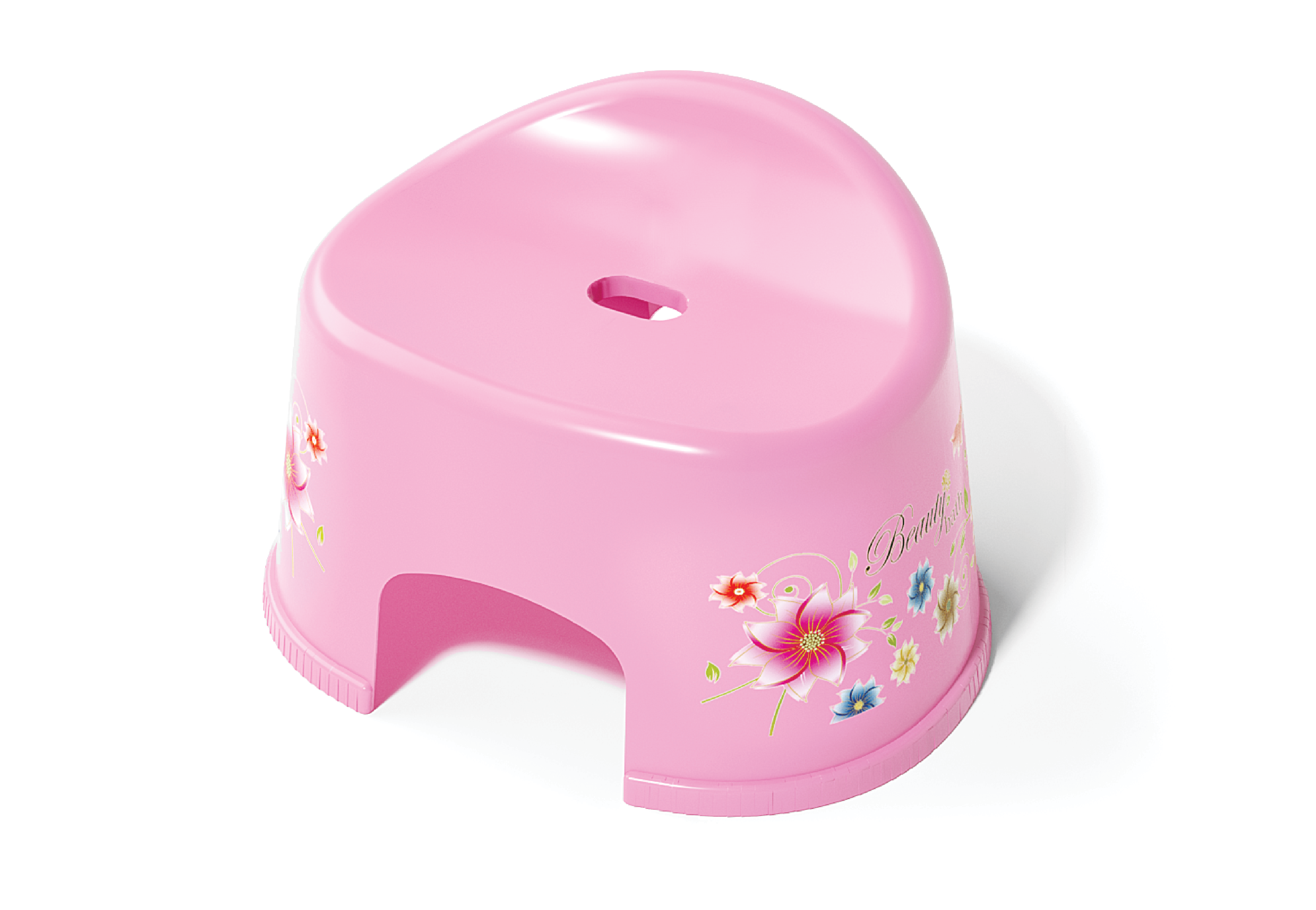 Beauty Plastic Bath Set Pink | Complete Bathroom Accessories Set - Malik Mart P159