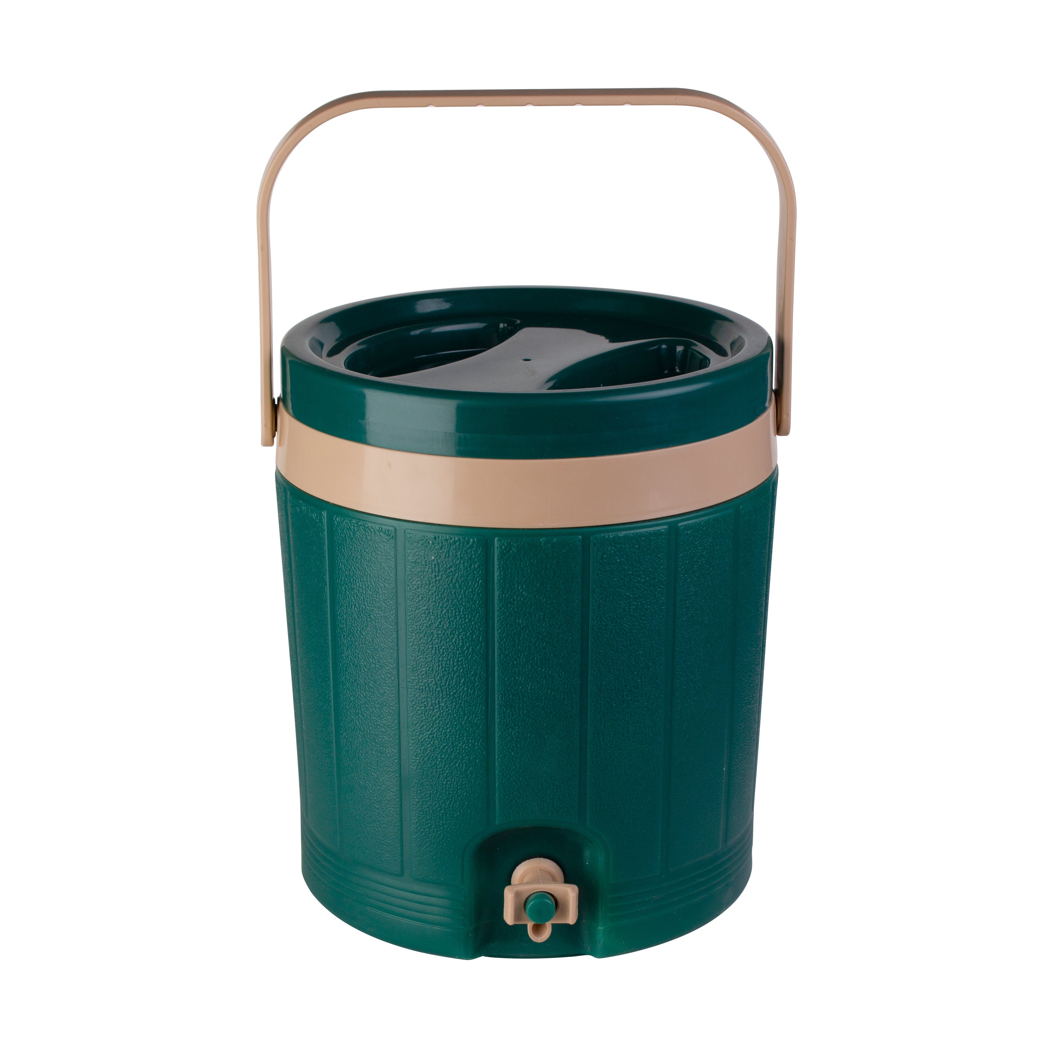 Alpha Cooler Model 2 - (7Litre) Insulated Portable Water Cooler - BPA-Free Drink Storage for Home, Picnic & Outdoor Use - Green