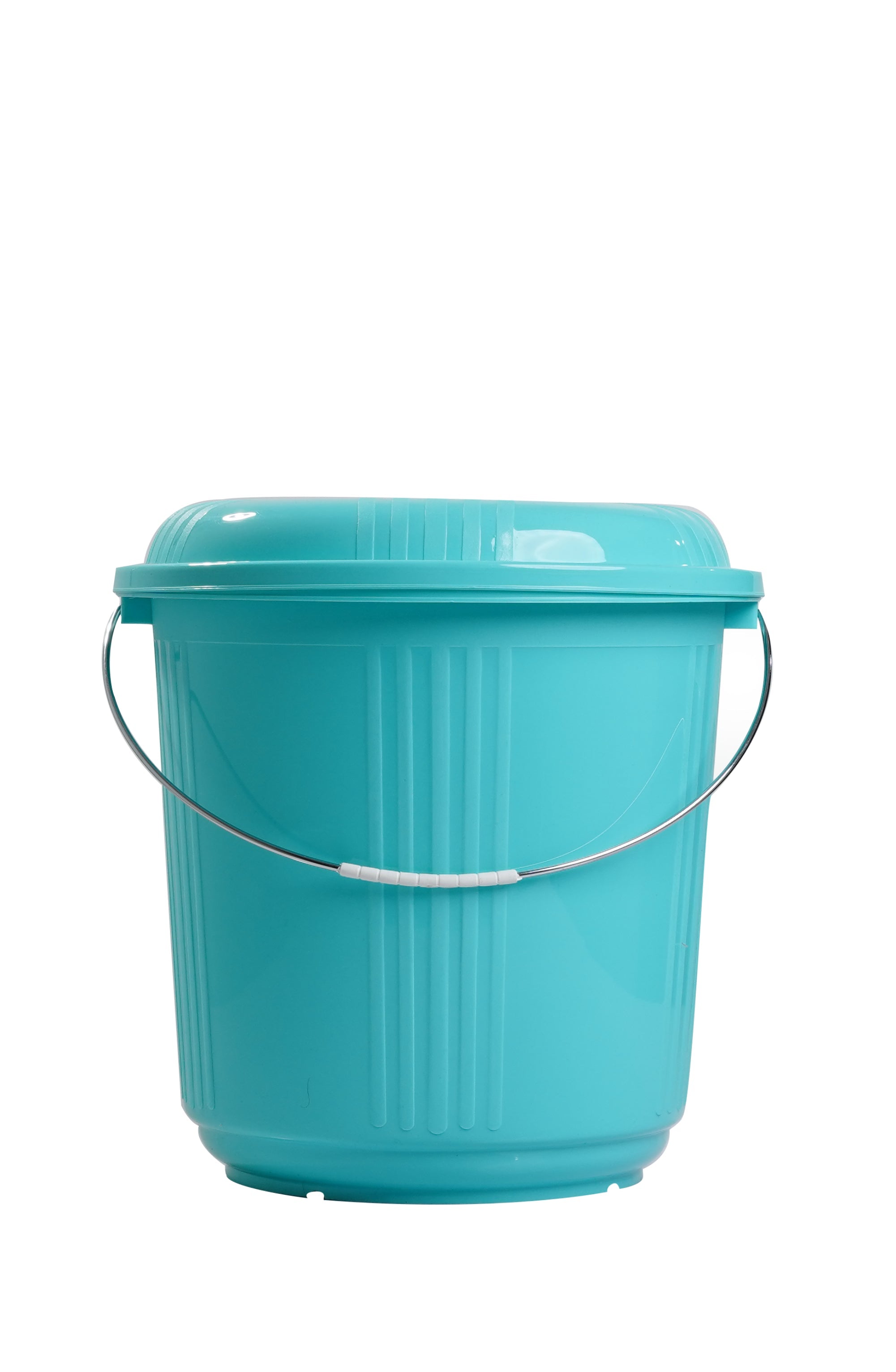 Durable Plastic Water Bucket 37L | Multipurpose Household Bucket with Color Variants Assorted - Malik Mart P178