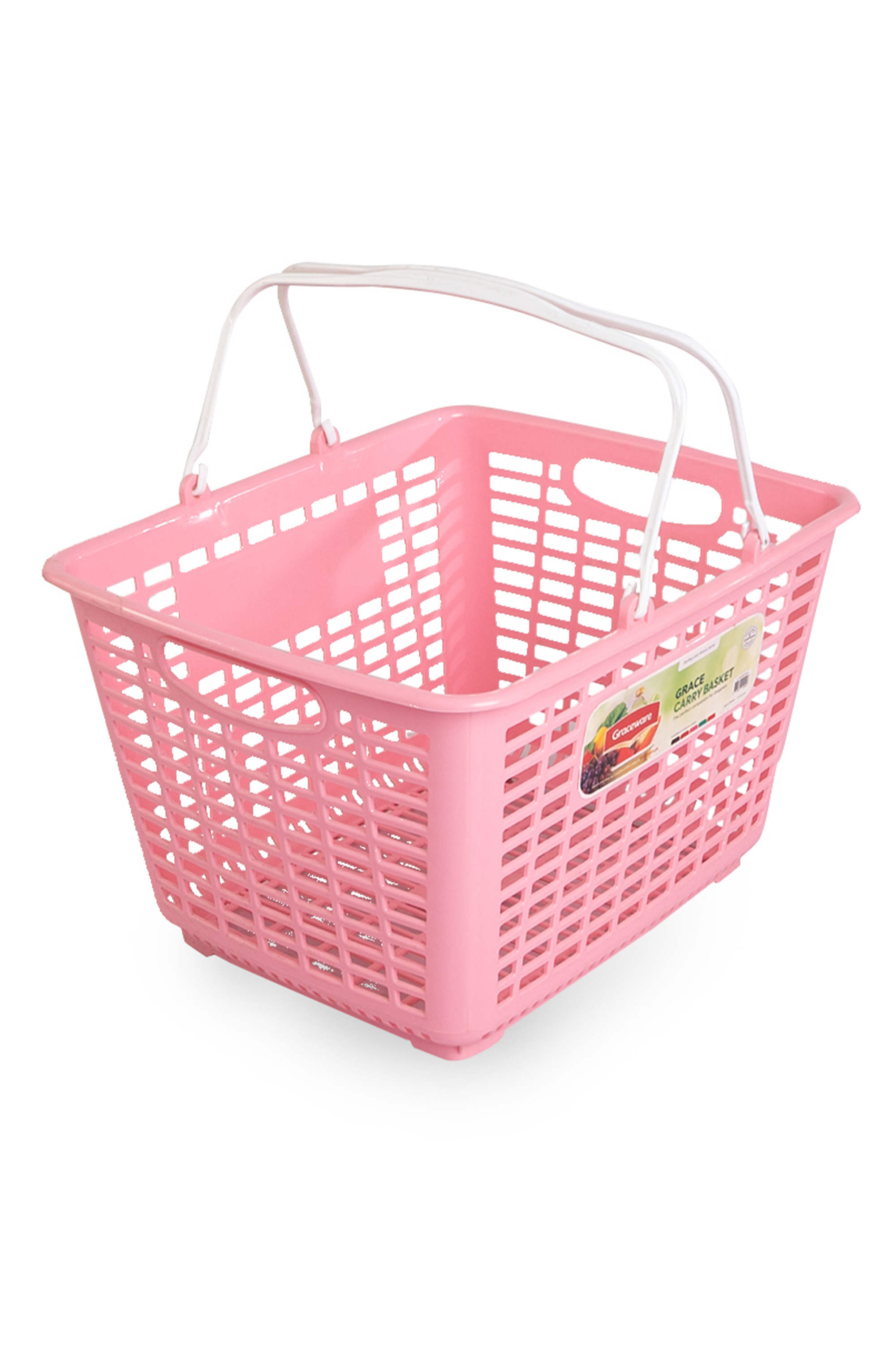 Plastic Carry Basket | Multipurpose Shopping & Storage Basket - Malik Mart P183