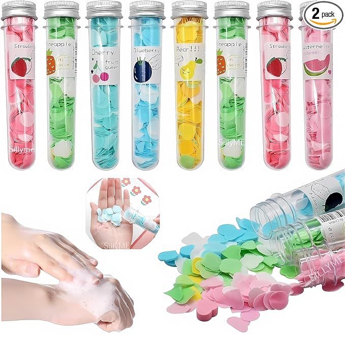 Portable Paper Soap Tube – Pocket Size Travel Hand Wash Sheets