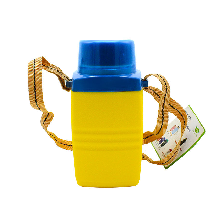 Hunter Water Bottle Small - (700ml) Leak-Resistant Water Bottle - Portable BPA-Free Hydration Bottle for School, Gym & Daily Use - D.Green (Orange Cap)