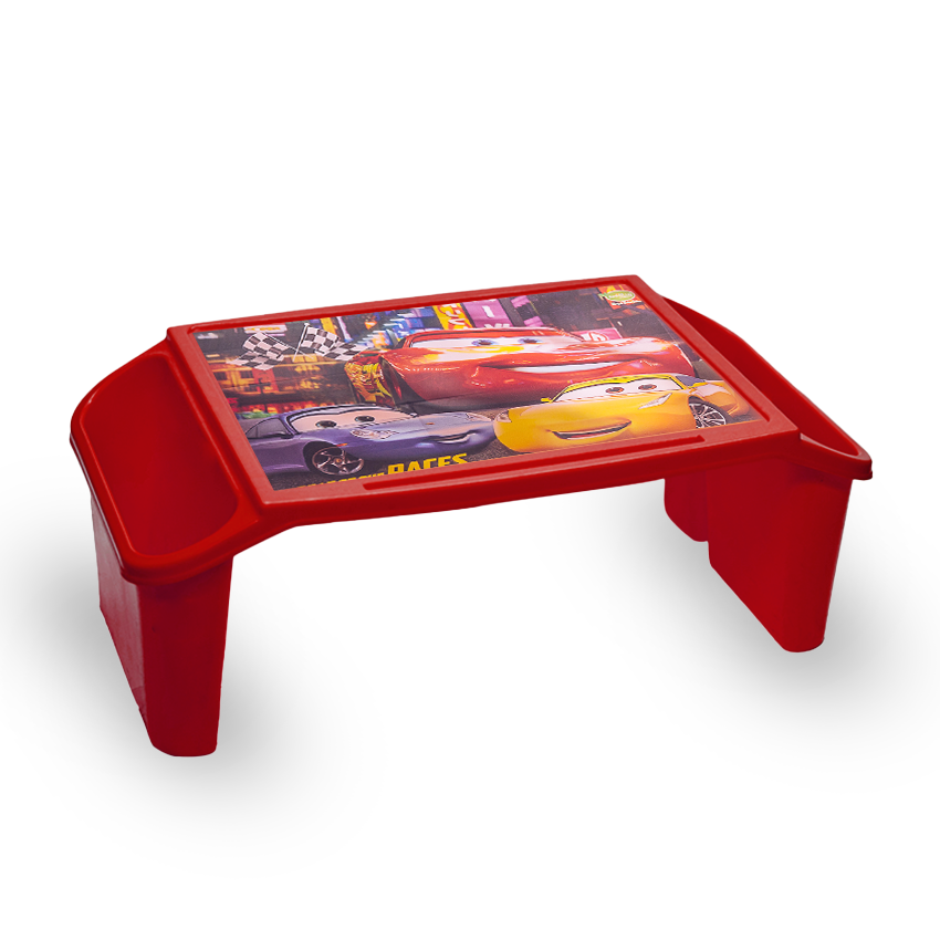Kiddy Book Table with sticker Kids Study Table with Sticker - Lightweight Activity Table for Reading, Writing & Play - Green