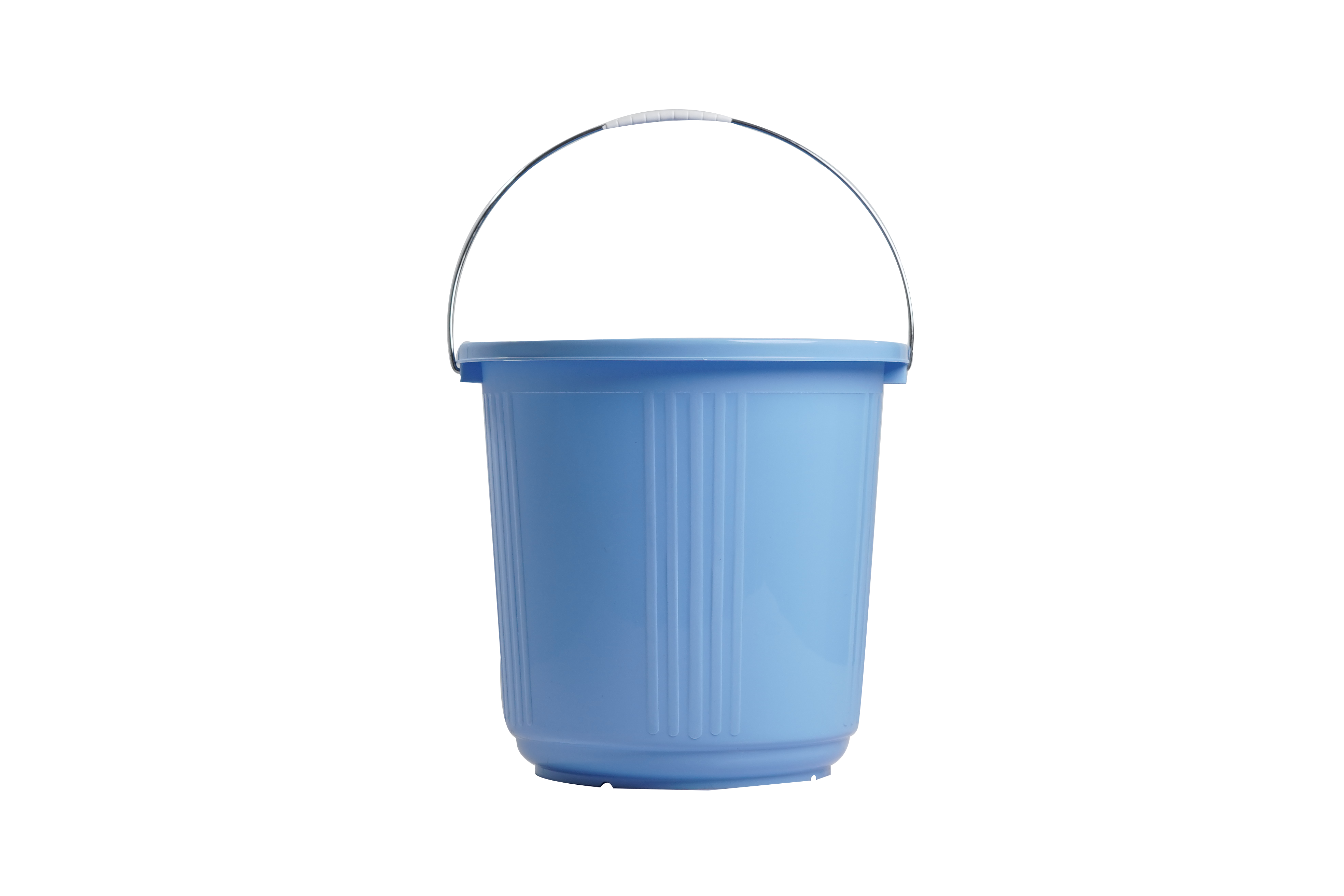 Durable Plastic Water Bucket 37L | Multipurpose Household Bucket with Color Variants Green - Malik Mart P178