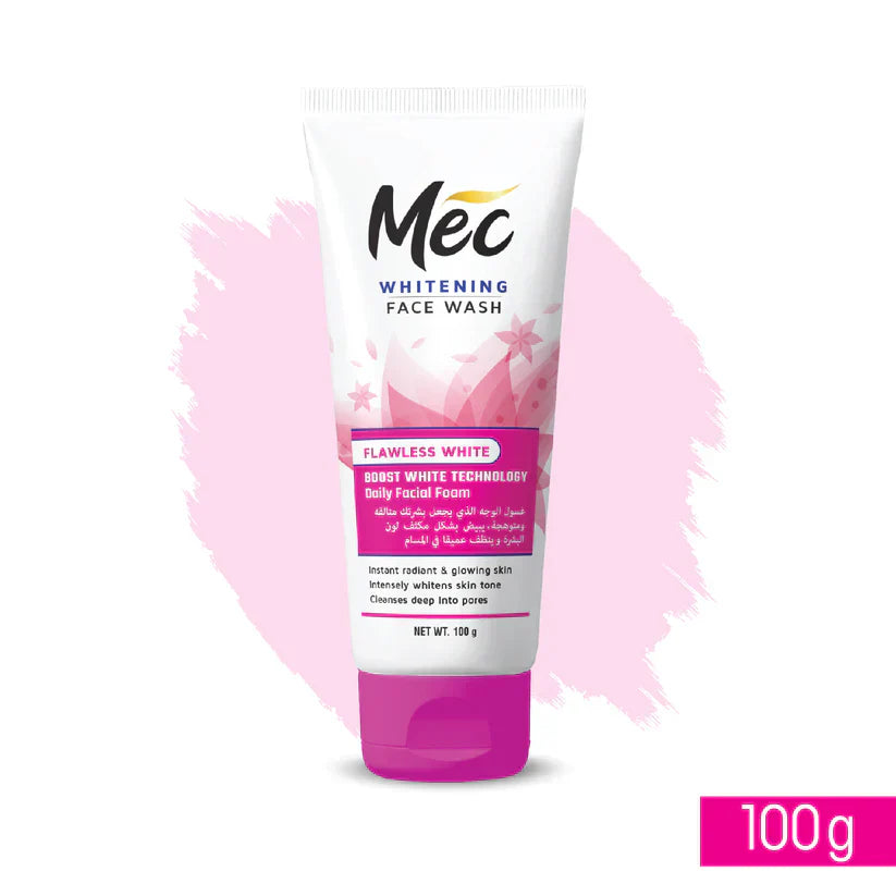 MEC Whitening Flawless White Face Wash 100ml