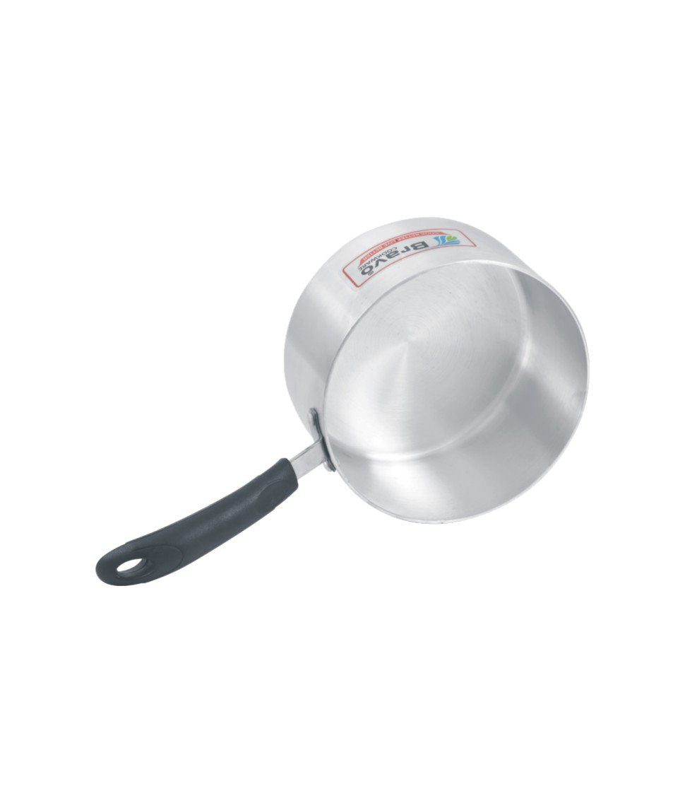 Metal Finish Sauce Pan Bakelite Handle