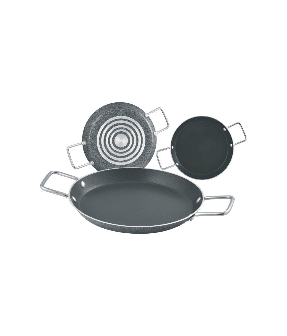 Paella Pan With Steel Handle