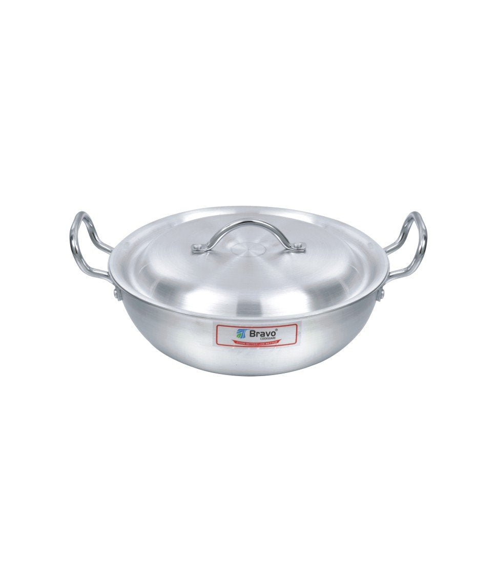 Metal Finish Round Karahi