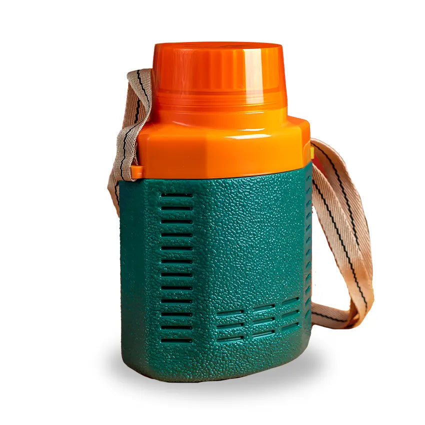 Tiger Water Bottle Small - (1000ml) Leak-Resistant Water Bottle - Portable BPA-Free Hydration Bottle for School, Gym & Daily Use - D.Blue