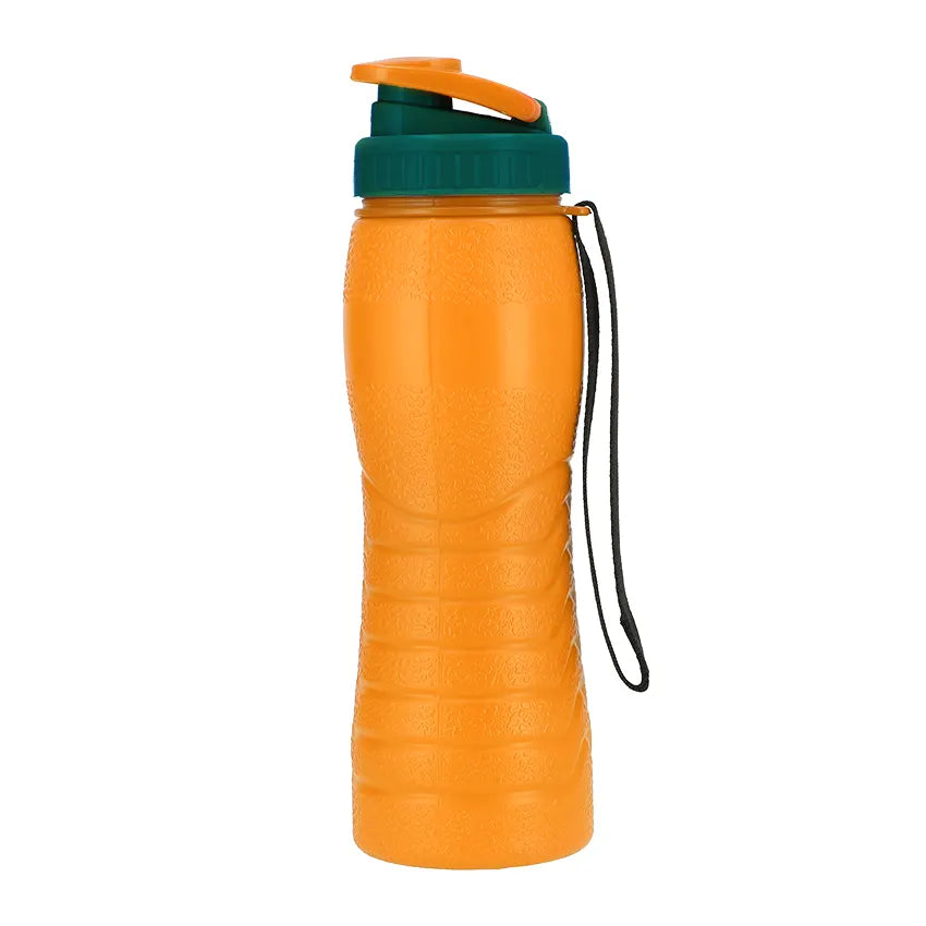 Spring Thermic Water Bottle - (500ml) Leak-Resistant Water Bottle - Portable BPA-Free Hydration Bottle for School, Gym & Daily Use - Orange