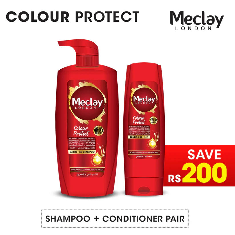 Meclay London Colour Protect Shampoo 660ml + Conditioner Pair