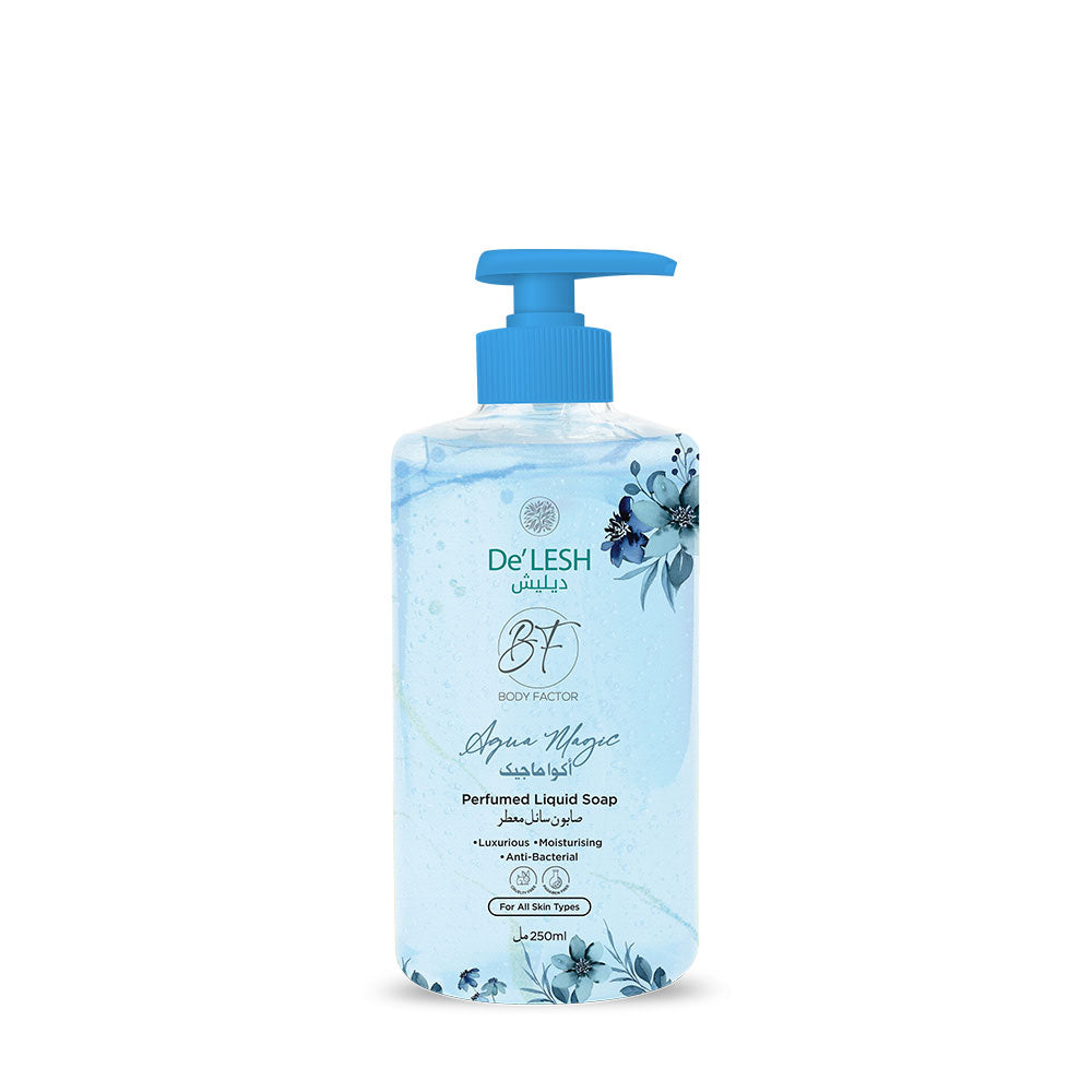 Delesh Body Factor Liquid Hand Wash Aqua Magic