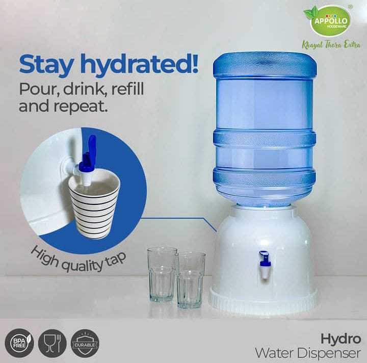 Hydro Manual Water Dispenser for 19 Litre Bottle
