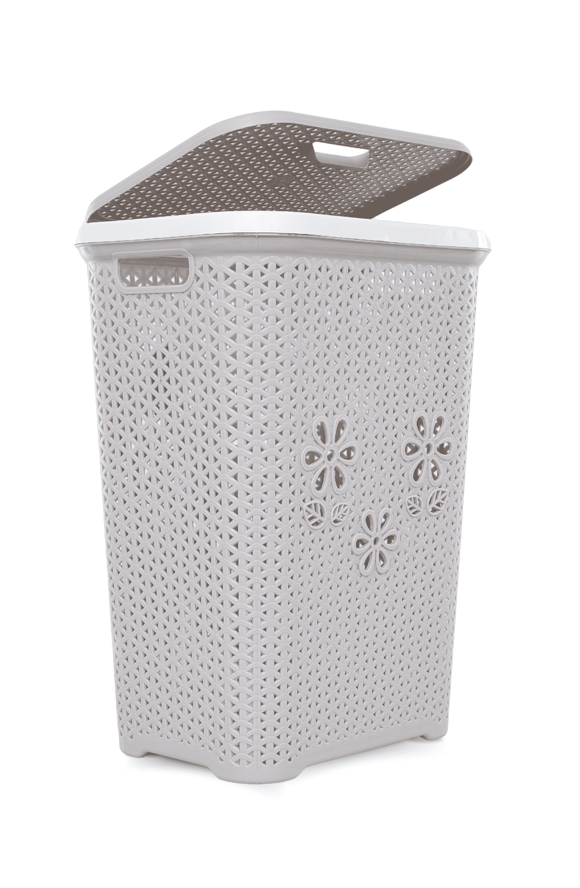 Grace Plastic Laundry Basket | Clothes Storage & Laundry Organizer - Assorted - Malik Mart P198