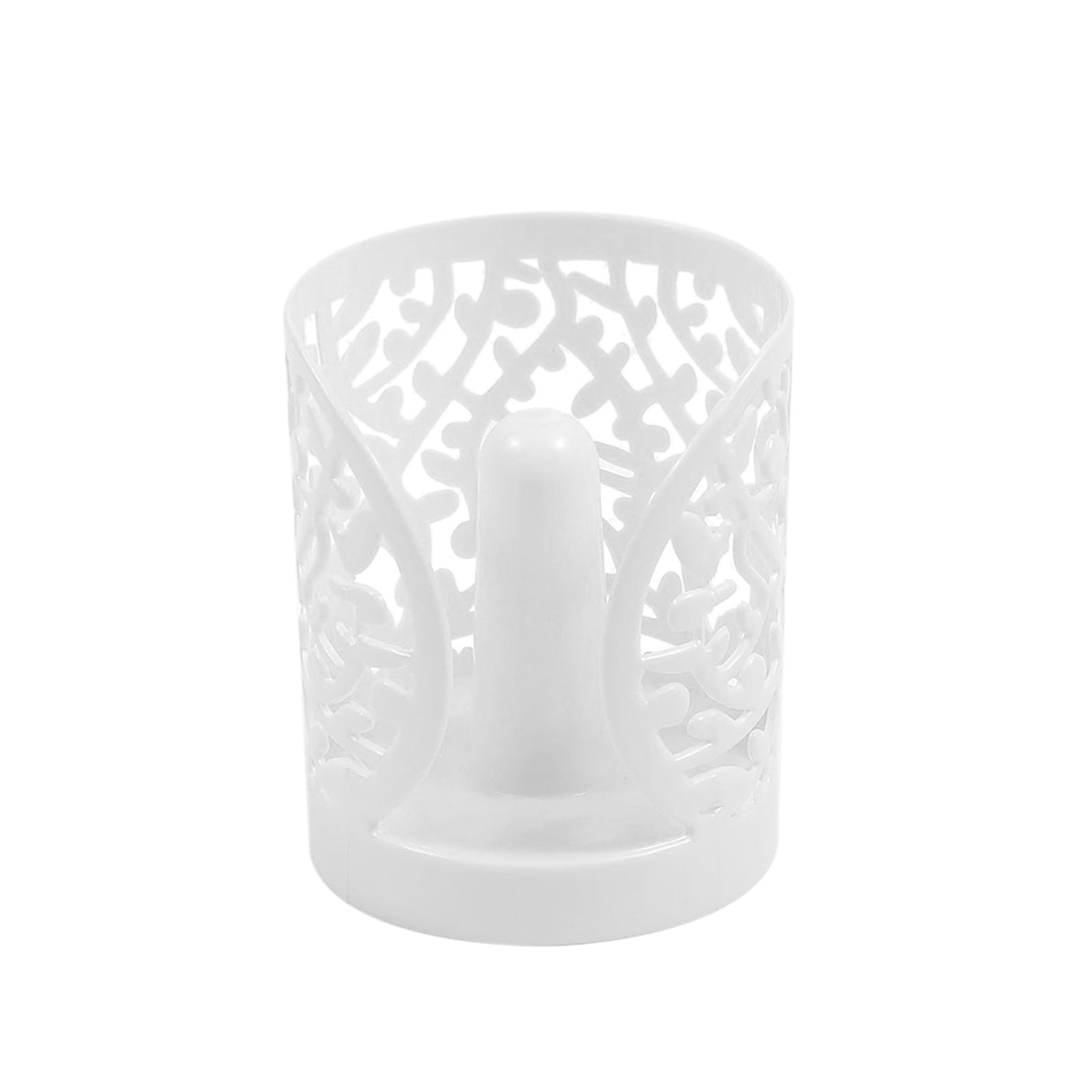 Floral Tissue Holder Stylish Tissue Roll Stand for Kitchen and Dining Table