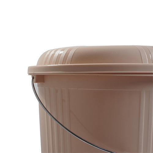 Durable Plastic Water Bucket 37L | Multipurpose Household Bucket with Color Variants - Malik Mart P178